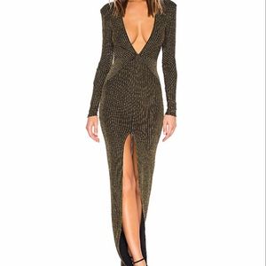 Michael Costello gown size medium